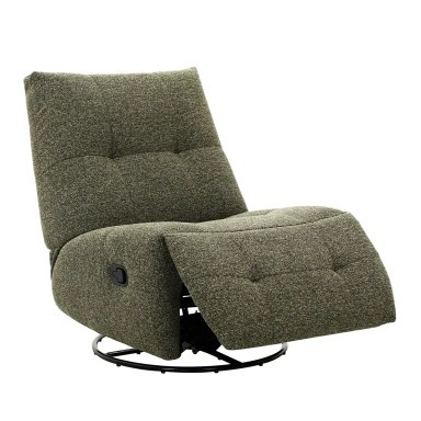 RECLINABLE RIPLEY HOME CARLOS BASE GIRATORIA VERDE - 4