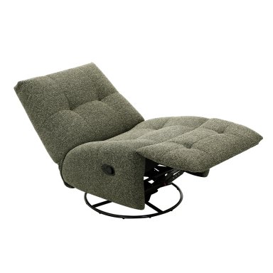 RECLINABLE RIPLEY HOME CARLOS BASE GIRATORIA VERDE - 5