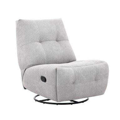 RECLINABLE RIPLEY HOME CARLOS BASE GIRATORIA GRIS - 2