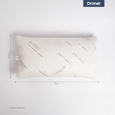 ALMOHADAS DRIMER MICROFIBRA 90X50 CM GRIS - 4