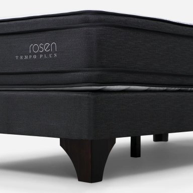 CAMA EUROPEA ROSEN TEMPO PLUS GRAFITO 1.5 PLAZAS - 3