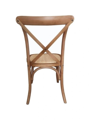 SET X2 SILLAS DE COMEDOR MAISON LINETT CRUZ NATURAL - 4