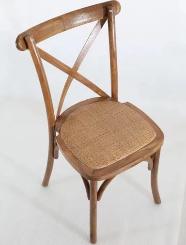 SET X2 SILLAS DE COMEDOR MAISON LINETT CRUZ NATURAL - 5