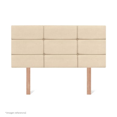 DORMITORIO BOXET PARAISO SUPER STAR BLOCKS 1.5 PLAZAS CHAMPAGNE - 5