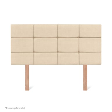 DORMITORIO BOXET PARAISO SUPER STAR BLOCKS 2 PLAZAS CHAMPAGNE - 5