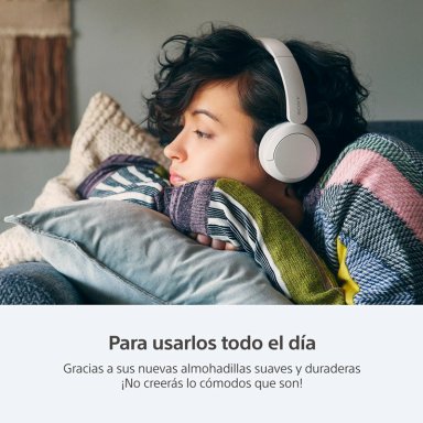 AUDÍFONOS SONY WH-CH520 BLUETOOTH AZUL - 5
