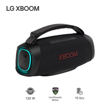 PARLANTE BLUETOOTH LG XBOOM GO XG8T CON CERTIFICACIÓN MILITAR 120W - 1