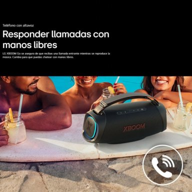 PARLANTE BLUETOOTH LG XBOOM GO XG8T CON CERTIFICACIÓN MILITAR 120W - 9