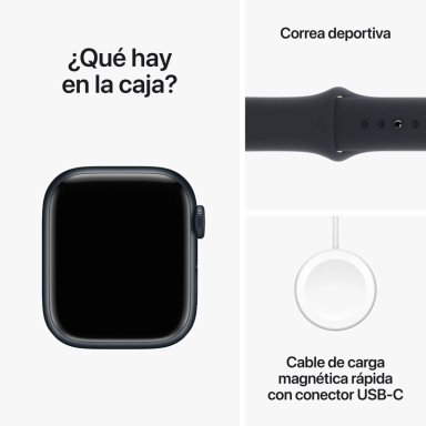 APPLE WATCH SERIE 9 - 41MM TALLA M/L NEGRO - 9