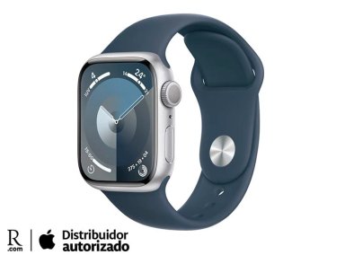 APPLE WATCH SERIE 9 - 41MM TALLA S/M PLATA