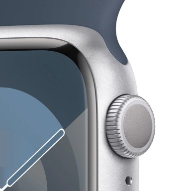 APPLE WATCH SERIE 9 - 41MM TALLA S/M PLATA - 3