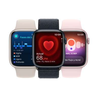 APPLE WATCH SERIE 9 - 41MM TALLA S/M PLATA - 7