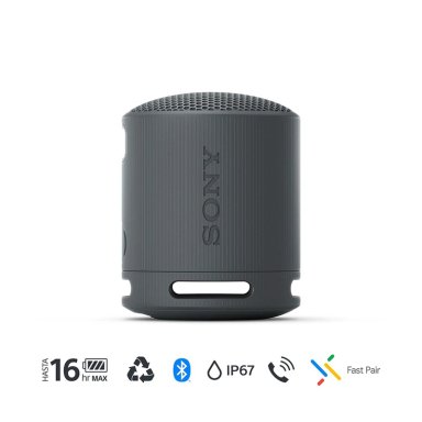 PARLANTE SONY PORTÁTIL SRS-XB100 BLUETOOTH WATERPROOF NEGRO - 3