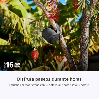 PARLANTE SONY PORTÁTIL SRS-XB100 BLUETOOTH WATERPROOF NEGRO - 5