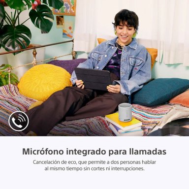 PARLANTE SONY PORTÁTIL SRS-XB100 BLUETOOTH WATERPROOF GRIS - 7