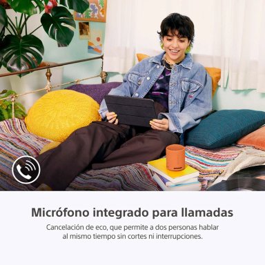 PARLANTE SONY PORTÁTIL SRS-XB100 BLUETOOTH WATERPROOF NARANJA - 7