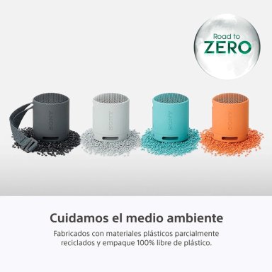 PARLANTE SONY PORTÁTIL SRS-XB100 BLUETOOTH WATERPROOF NARANJA - 10