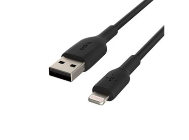 CABLE BELKIN CAA001BT1MBK LIGHTNING A USB-A 1METRO NEGRO - 3
