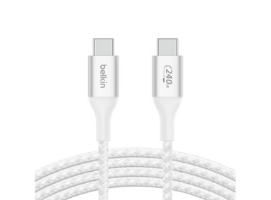 CABLE BELKIN CAB015BT2MWH USB-C A USB-C 240W 2 METROS BLANCO - 1