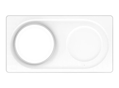 BASE CARGA BELKIN WIZ019TTWH INALÁMBRICA 2 EN 1 MAGSAFE 15 W - 2