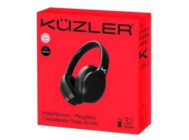 AUDÍFONOS KUZLER OVER-EAR GEOFF-101 BLUETOOTH NEGRO - 7