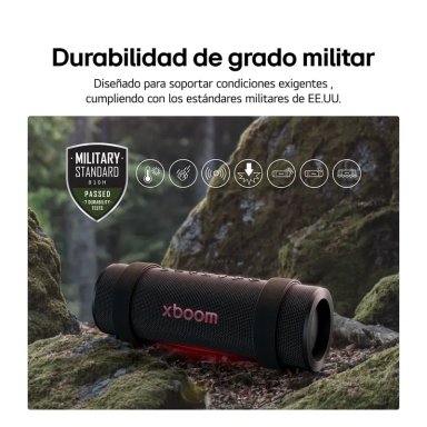 PARLANTE LG XBOOM GRAB 30W PORTÁTIL 20 H BATERÍA CERTIFICACIÓN MILITAR IP67 (2025) - 12
