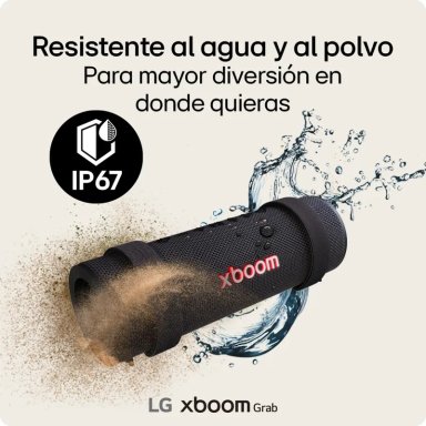 PARLANTE LG XBOOM GRAB 30W PORTÁTIL 20 H BATERÍA CERTIFICACIÓN MILITAR IP67 (2025) - 13