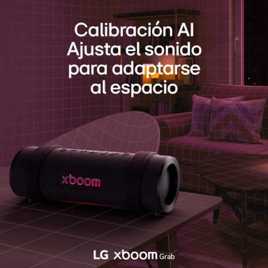 PARLANTE LG XBOOM GRAB 30W PORTÁTIL 20 H BATERÍA CERTIFICACIÓN MILITAR IP67 (2025) - 10