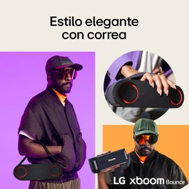 PARLANTE LG XBOOM BOUNCE 40W PORTÁTIL 30 H BATERÍA CERTIFICACIÓN MILITAR IP67 (2025) - 15
