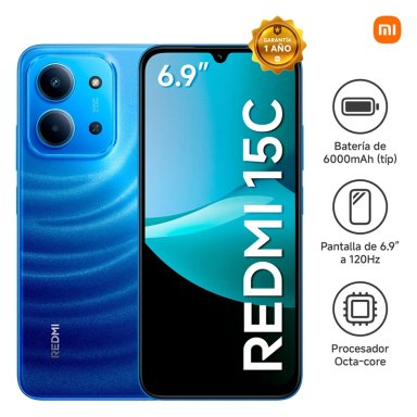 CELULAR XIAOMI REDMI 15C 256GB