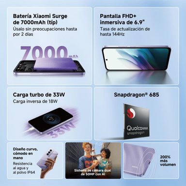 CELULAR XIAOMI REDMI 15 256GB - 3