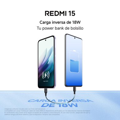 CELULAR XIAOMI REDMI 15 256GB - 7