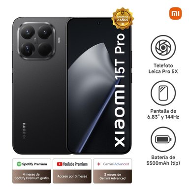 CELULAR XIAOMI 15T PRO 512GB - 1