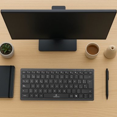 TECLADO VOLKANO GALENA SERIES BLUETOOTH DUAL MODE - 5
