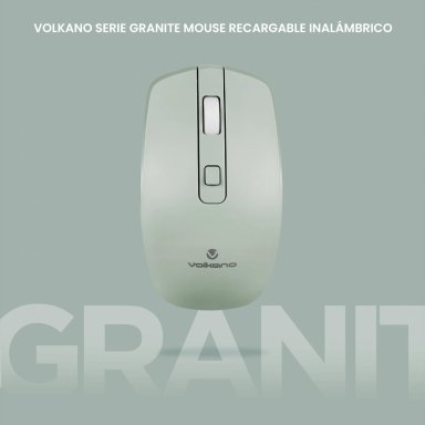 MOUSE INALÁMBRICO VOLKANO GRANITE SERIES RECARGABLE - 4