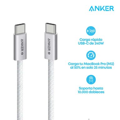 CABLE ANKER C - C 100CM 240 WATTS - 1