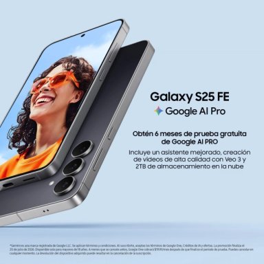 CELULAR SAMSUNG GALAXY S25 FE 128GB RAM + AUDÍFONOS BUDS CORE NEGRO - 5