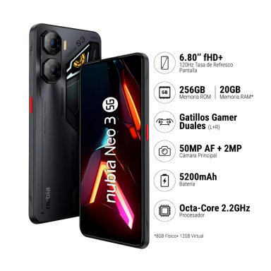 CELULAR ZTE NUBIA NEO 3 5G 256GB - 15