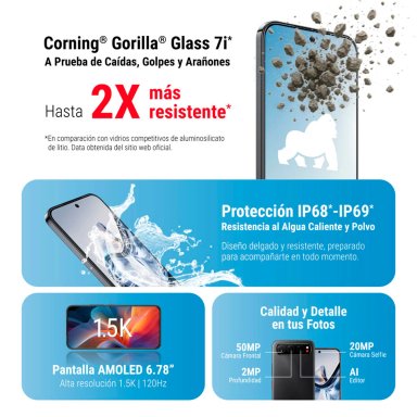CELULAR ZTE NUBIA AIR 256GB - 8
