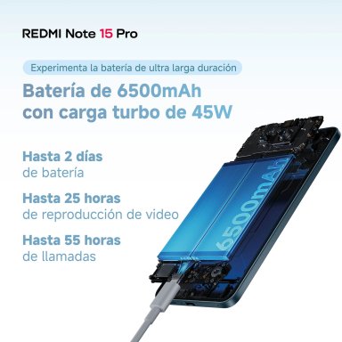 CELULAR XIAOMI REDMI NOTE 15 PRO 256GB - 8
