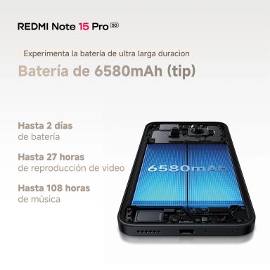 CELULAR XIAOMI REDMI NOTE 15 PRO 5G 512 GB - 8