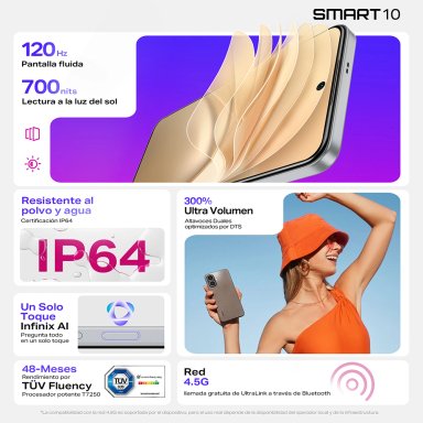 CELULAR INFINIX SMART 10 128GB - 3