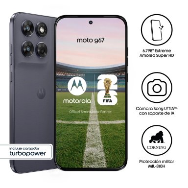 CELULAR MOTOROLA MOTO G67 4+256 GRIS - 2