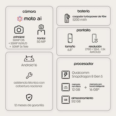 CELULAR MOTOROLA SIGNATURE SWAROVSKI 512GB - 8