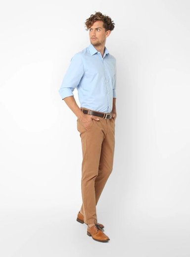 CAMISA HOMBRE KENNETH STEVENS SÓLIDA - 1