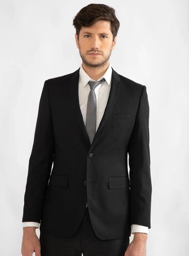 SACO HOMBRE MARQUIS RECTO BÁSICO BLAZER BAS MQS - 1