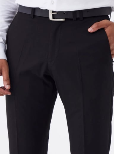 PANTALÓN DE VESTIR HOMBRE PURO EGO NEGRO 39064-502-06 - 4