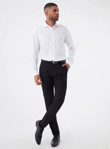 PANTALÓN DE VESTIR HOMBRE PURO EGO NEGRO 39064-502-06 - 5