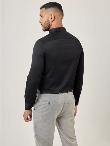 CAMISA MANGA LARGA HOMBRE JOHN HOLDEN NEGRO 3LC053 - 2