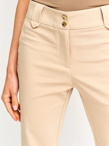 PANTALÓN CAPRI MUJER CACHAREL ENGAL BLANCO - 3
